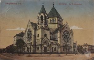 France, Synagogue in Strasbourg